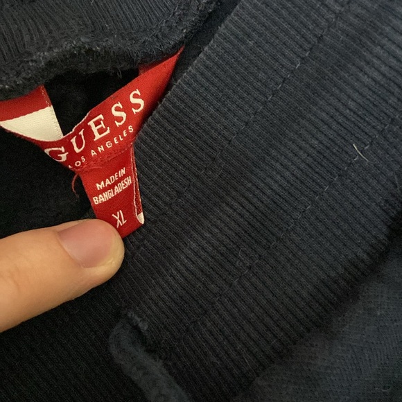 Navy blue guess joggers - Picture 3 of 3